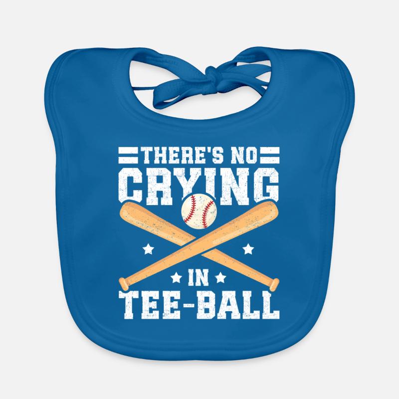 Tee Ball Player T-Ball Teeball Tea Ball Gift Organic Baby Bibs