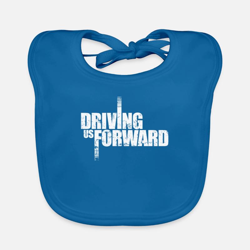 Driving Us Forward Organic Baby Bibs