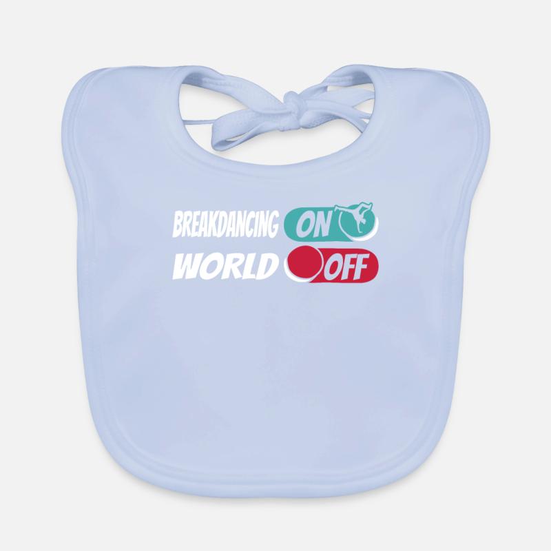 Breakdance Breakdancer Breakdancing Bavoir bio Bébé