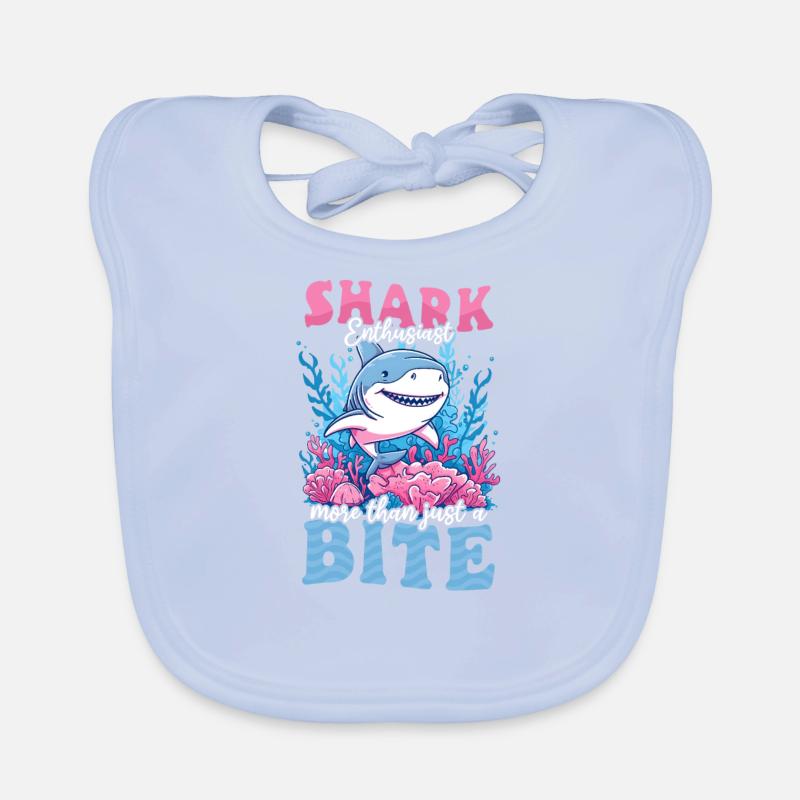 Biologist Shark Lover Enthusiast: More Than A Bite Organic Baby Bibs