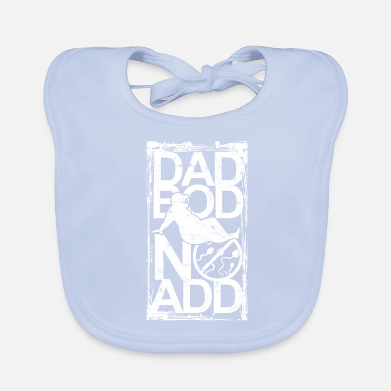 Vasectomy Dad Bod No Add Organic Baby Bibs