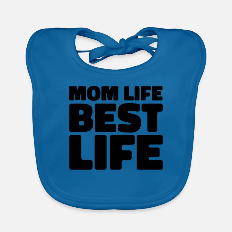 Mama Mutter Mama Herz Baby Bio-Lätzchen