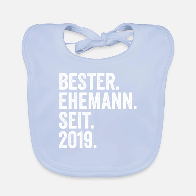 Valentinstag Bester Ehemann Seit 2019 Baby Bio-Lätzchen