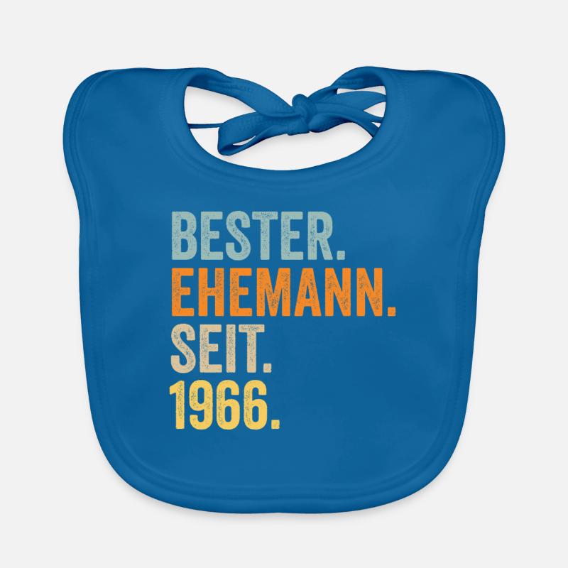 Valentinstag Bester Ehemann Seit 1966 Baby Bio-Lätzchen