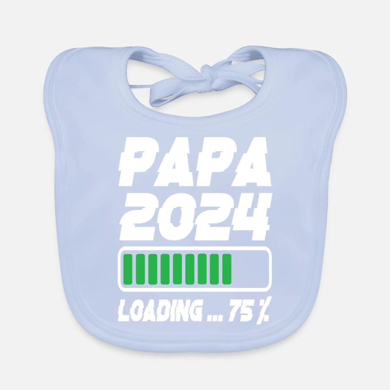 Papa 2024 Loading Baby Bio-Lätzchen
