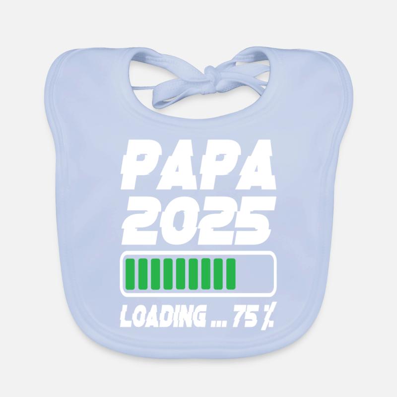Papa 2025 Loading Baby Bio-Lätzchen