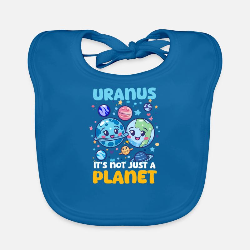 Uranus Uranus, ce n'est pas qu'une planète ! Bavoir bio Bébé