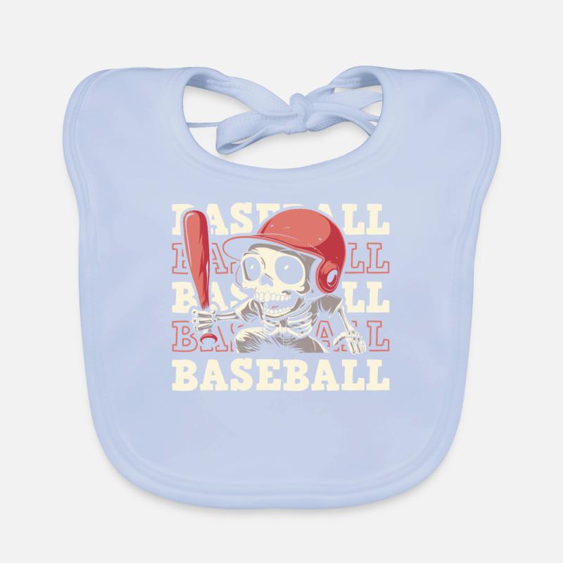 Baseball Baby Bio-Lätzchen