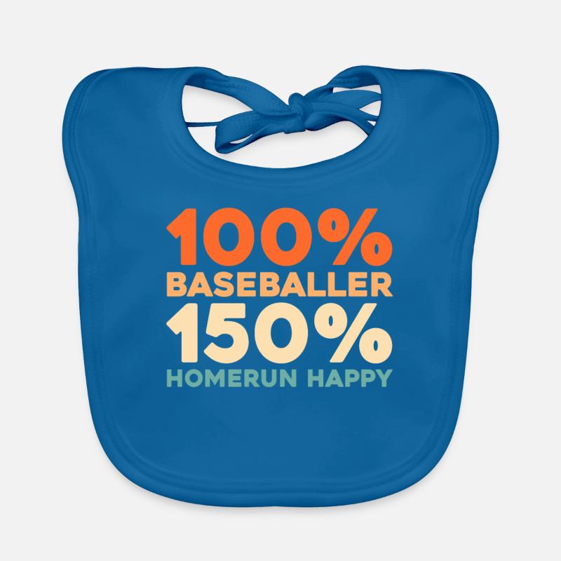 Base-ball Bavoir bio Bébé