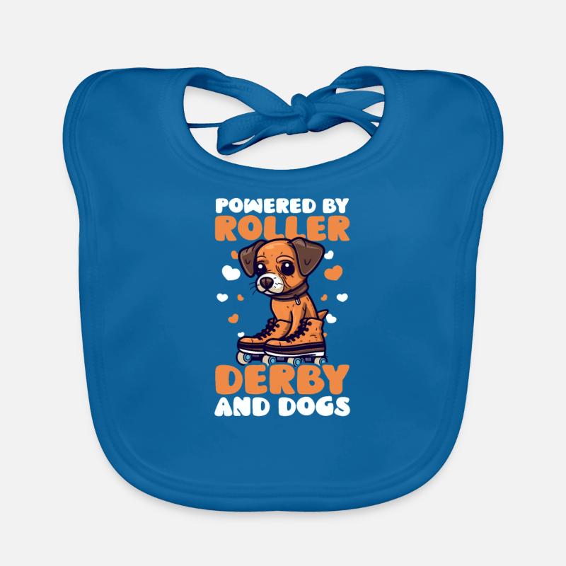 Roller Derby Roller Derby Et Chiens Bavoir bio Bébé