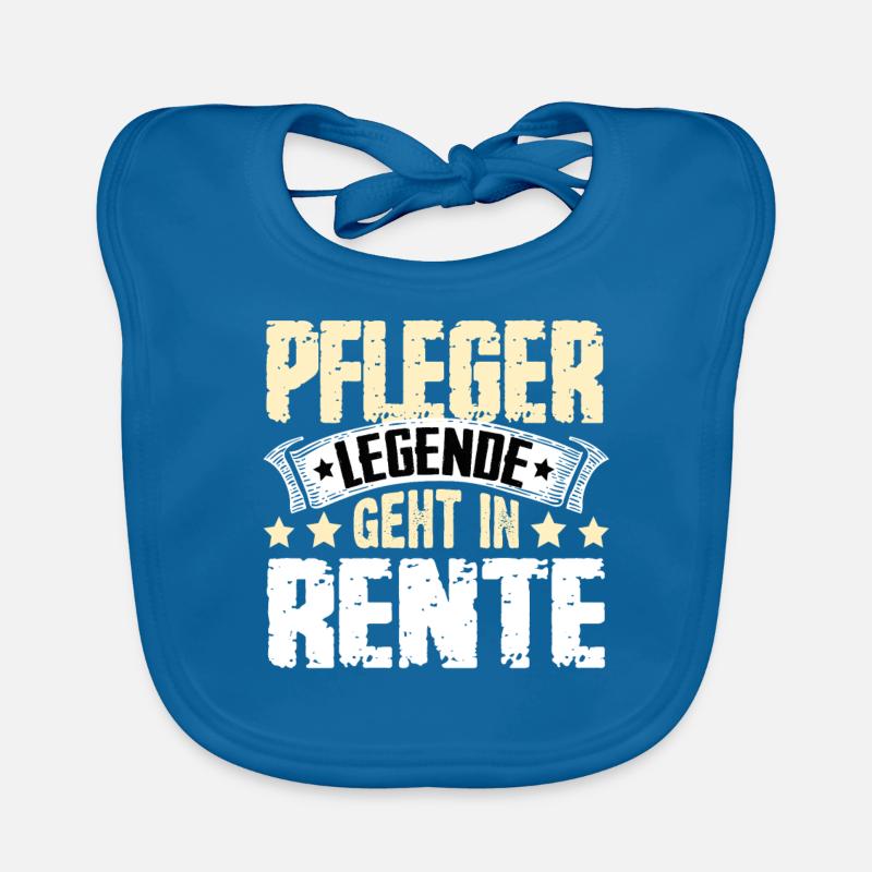 Pfleger Legende Geht In Rente Baby Bio-Lätzchen