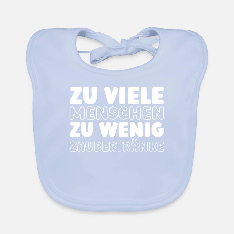 Schwarzer Humor Baby Bio-Lätzchen