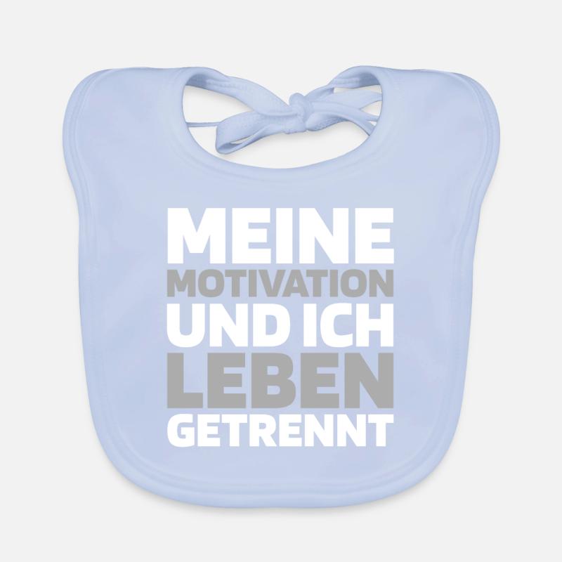 Schwarzer Humor Baby Bio-Lätzchen