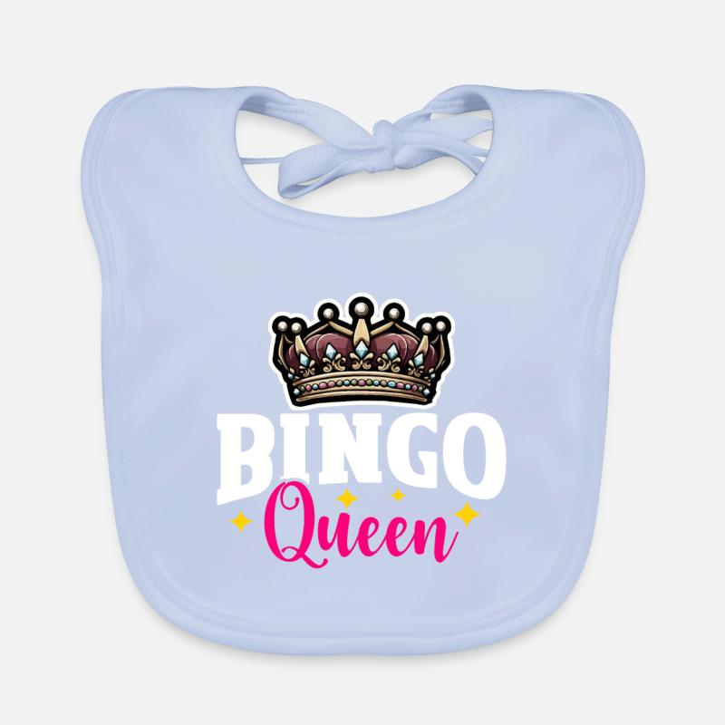 Bingo Queen Organic Baby Bibs