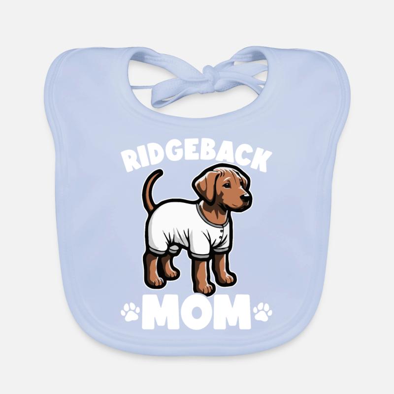 Chien Rhodesian Ridgeback Rhodesian Ridgebacks Bavoir bio Bébé