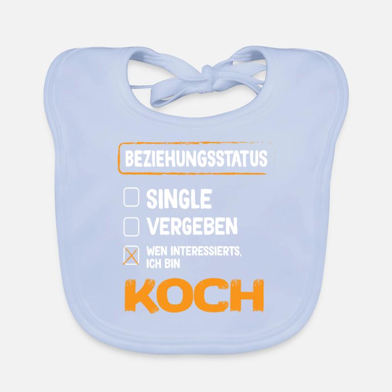 Koch relationship status Organic Baby Bibs