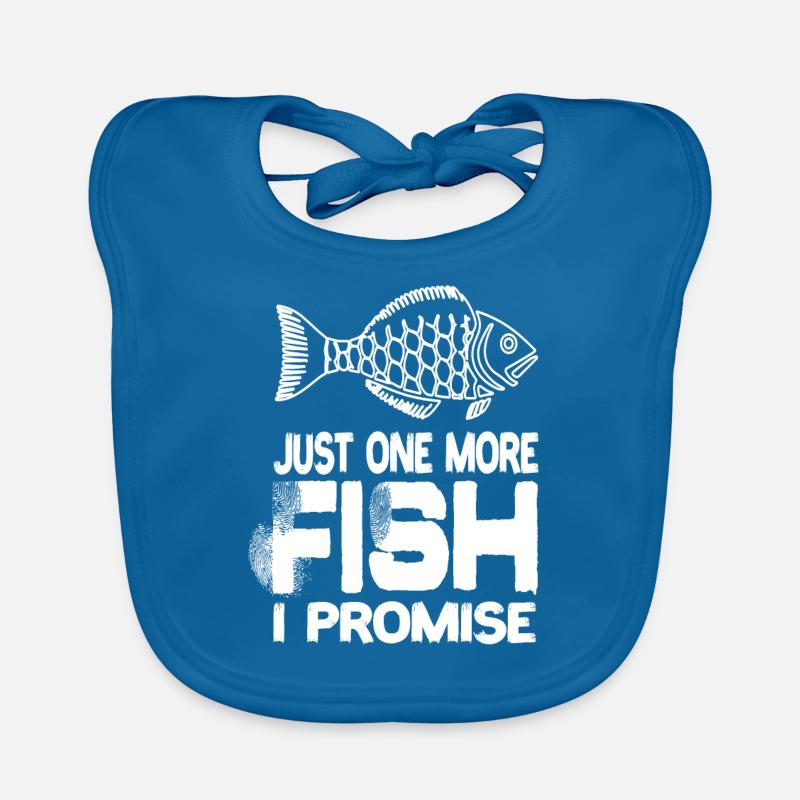 Juste un poisson de plus, je vous promets un poisson, un poisson, un poisson Bavoir bio Bébé