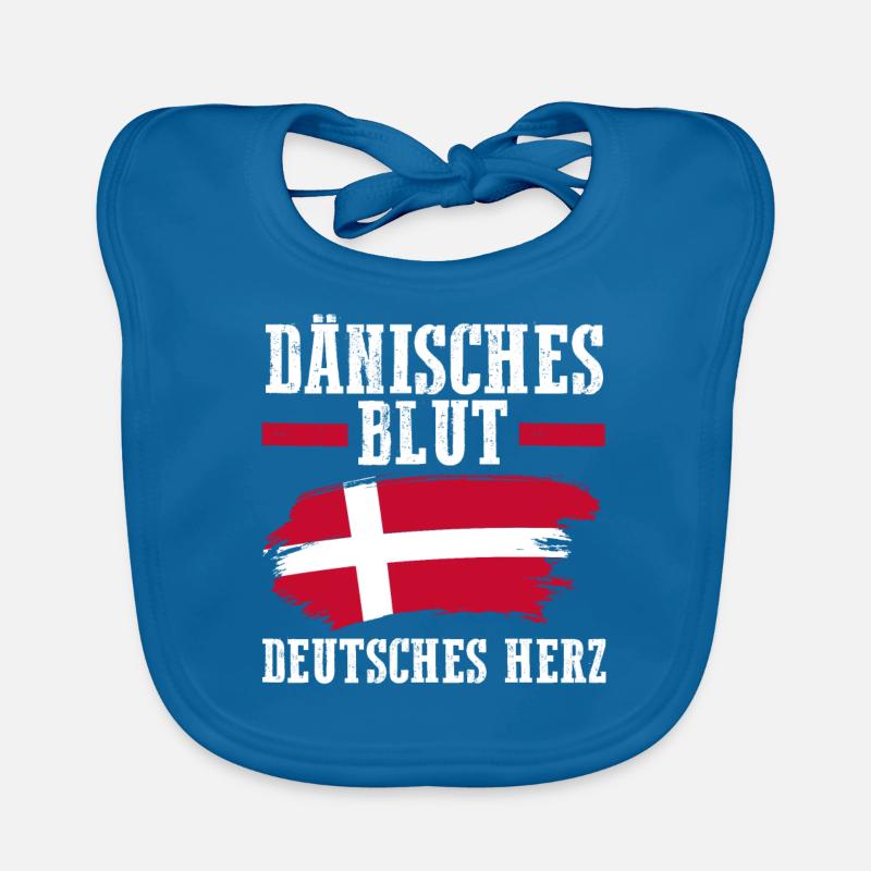 Danois Danemark Bavoir bio Bébé