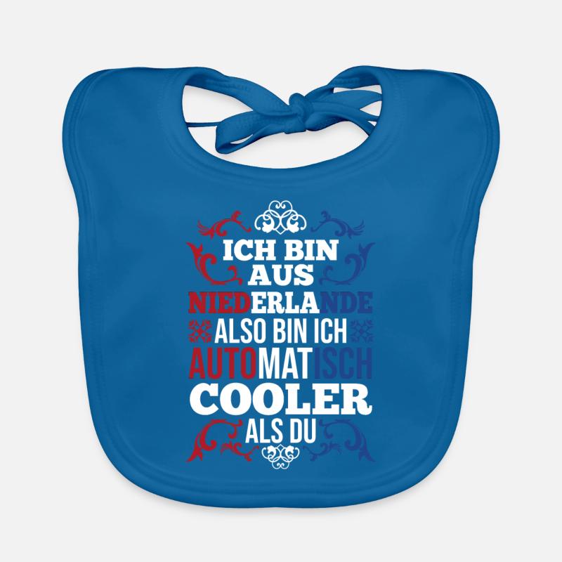 Netherlands Netherlands Holland Organic Baby Bibs