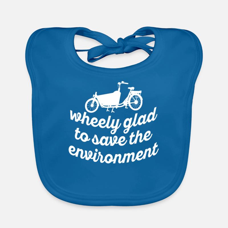 Wheely Glad Environmental Cargo Cargo Bike Organic Baby Bibs