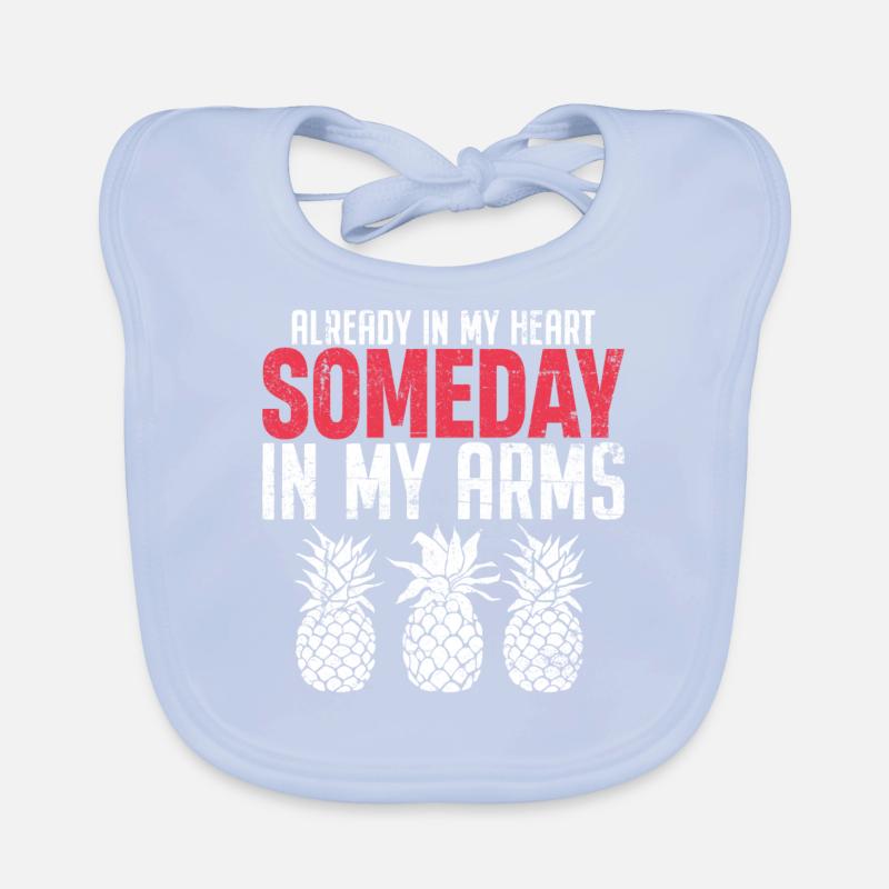 Infertility Vitro Fertilization IVF Egg Retrieval Organic Baby Bibs