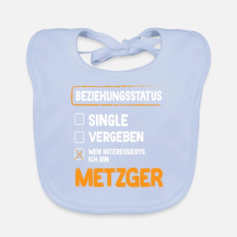 Statut de la relation de boucher Boucher Boucher Bavoir bio Bébé