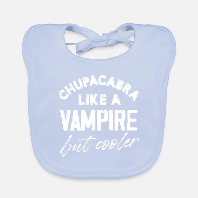 Chupacabra comme un vampire mais plus cool Bavoir bio Bébé