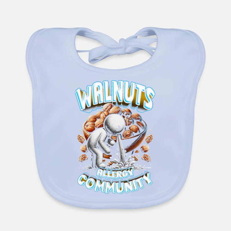 Walnut Allergy Walnuts Allergy Community Organic Baby Bibs