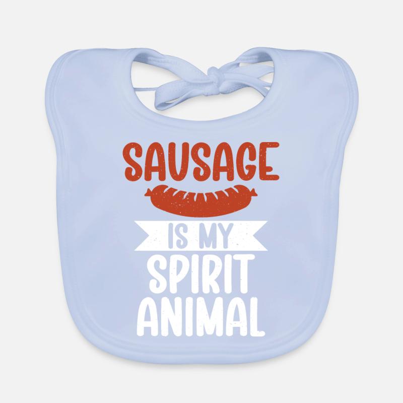 Sausage Lover Baby Bio-Lätzchen