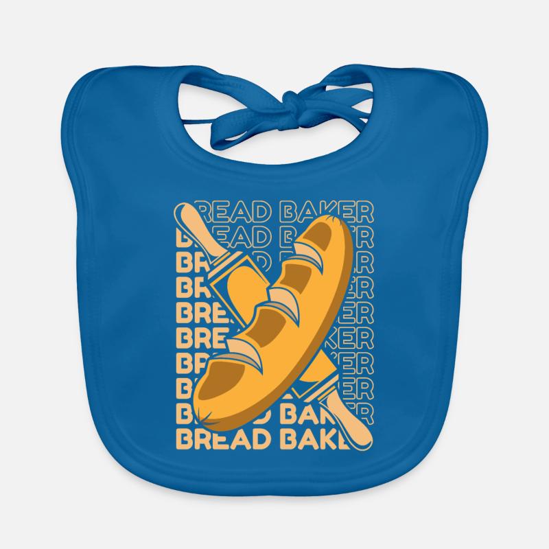 Bread Dough Bread Maker Bread Queen Lover Bread Organic Baby Bibs