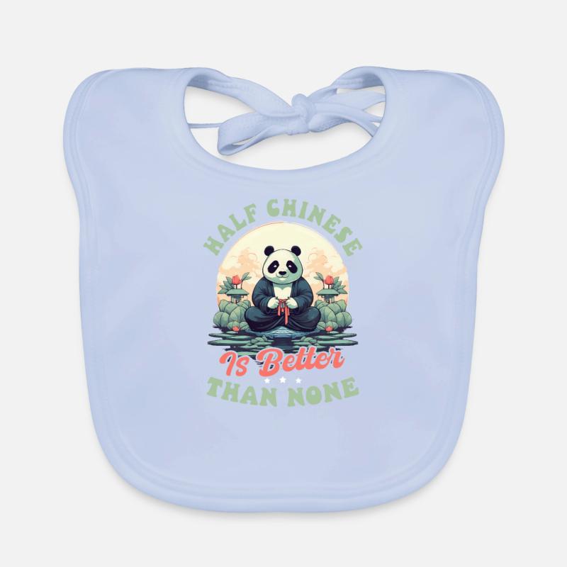 Chinese Half Chinese Better Than None Organic Baby Bibs