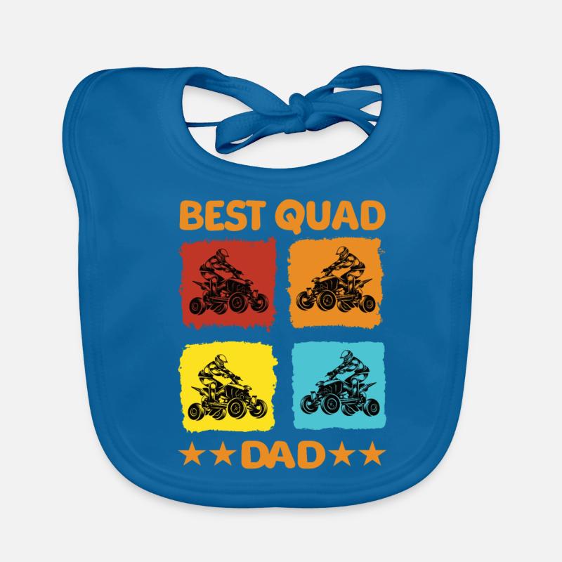 Best Quad Dad Baby Bio-Lätzchen
