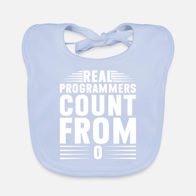 Programmeur Informaticien Cadeau de nerd informatique Bavoir bio Bébé