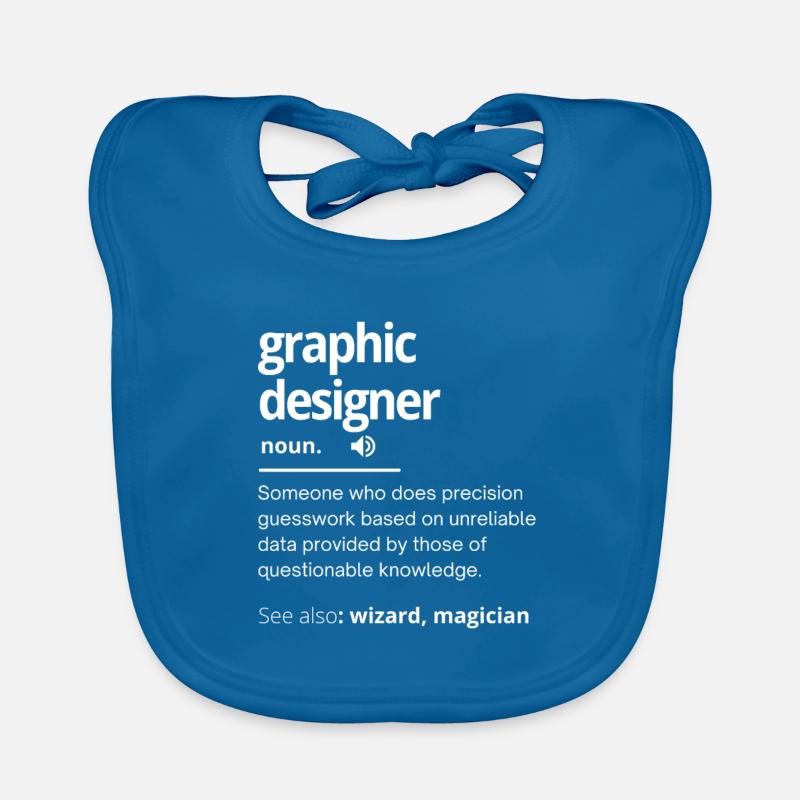 graphic designer definition Organic Baby Bibs