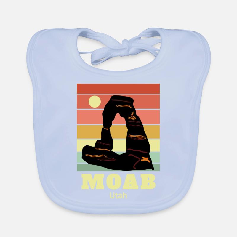 Moab Utah Baby Bio-Lätzchen