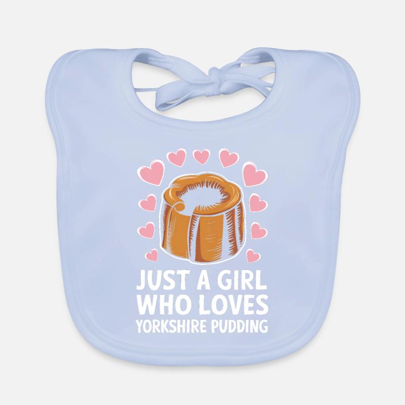 Yorkshire Pudding Geschenk Baby Bio-Lätzchen