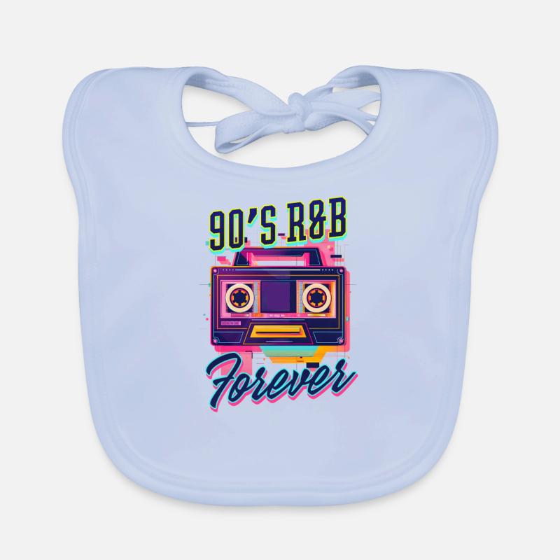 90s R&B 90'S R&B Forever Organic Baby Bibs