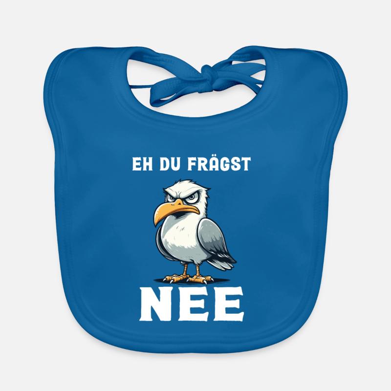 Bevor du fragst nein, Möwe Baby Bio-Lätzchen
