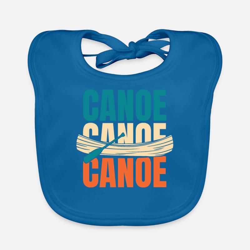 Canoë canoë Bavoir bio Bébé