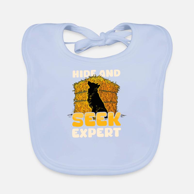 Barn Hunt Expert cache-cache Bavoir bio Bébé