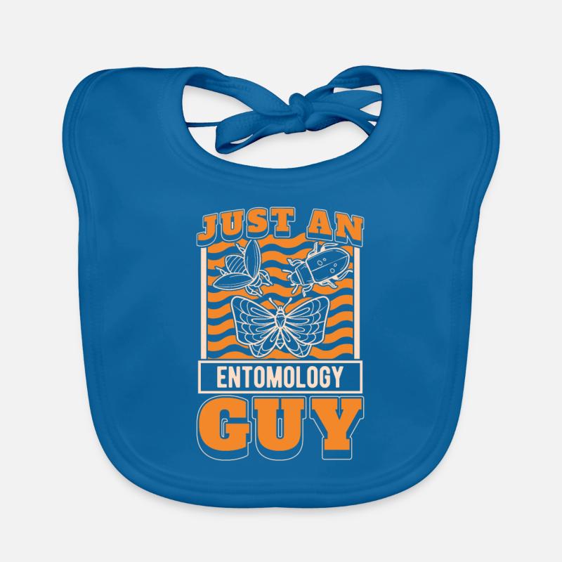 Entomology Entomologist Insect Organic Baby Bibs