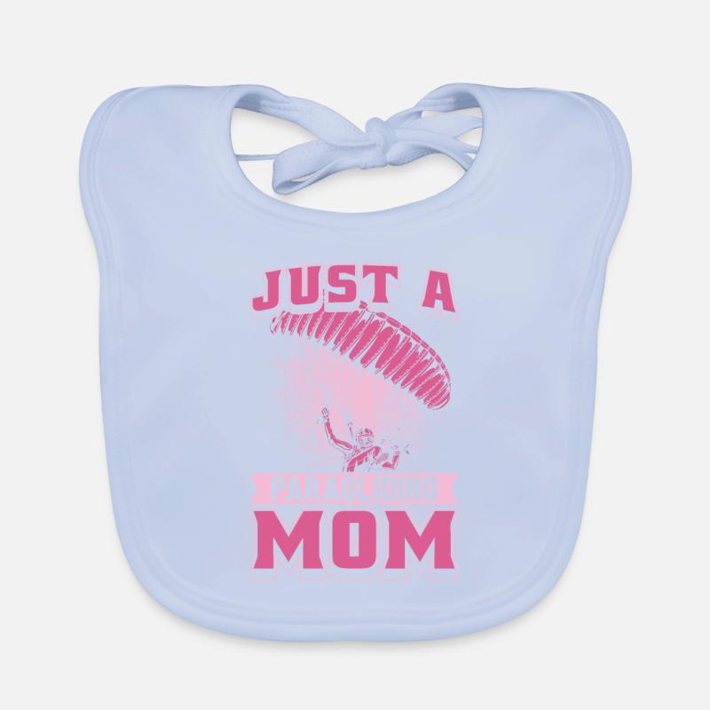 Paragleiter Paragleiten Mutter Baby Bio-Lätzchen