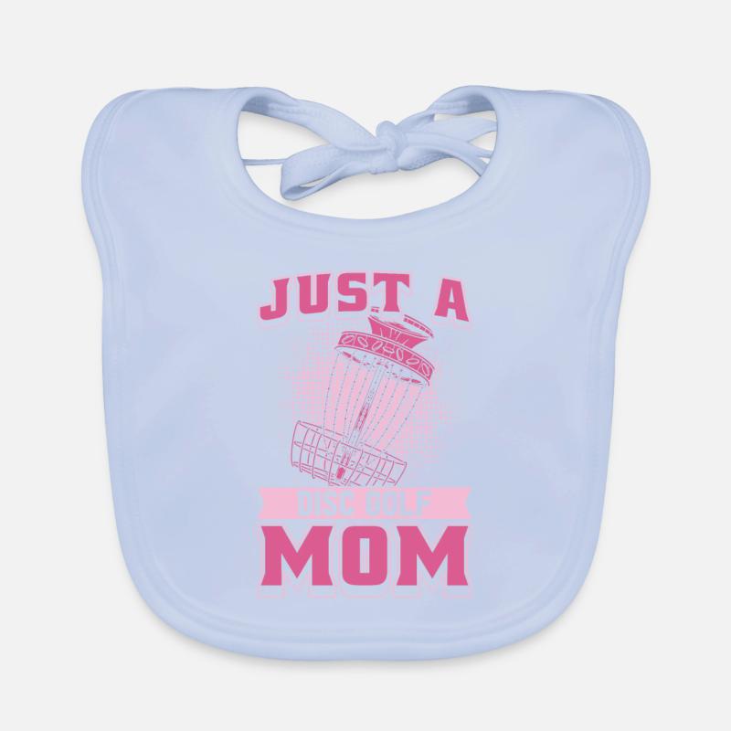 Frisbee Golf Disc Golf Nut Bavoir bio Bébé