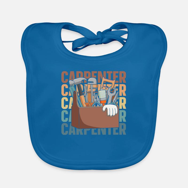 Carpenter, Carpenter, Carpenter Organic Baby Bibs