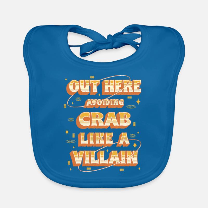 Cancer Allergy Out Here Avoiding Crab Organic Baby Bibs
