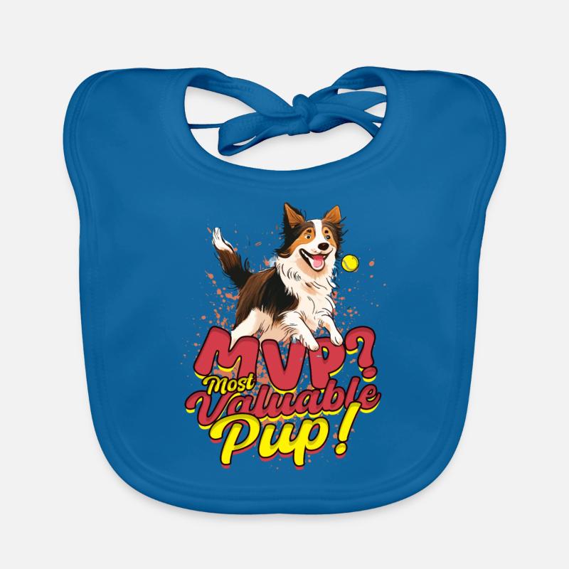 Flyball le chiot le plus précieux ! Bavoir bio Bébé