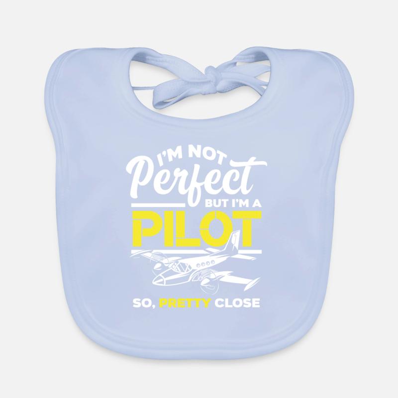 Pilots Saying Organic Baby Bibs