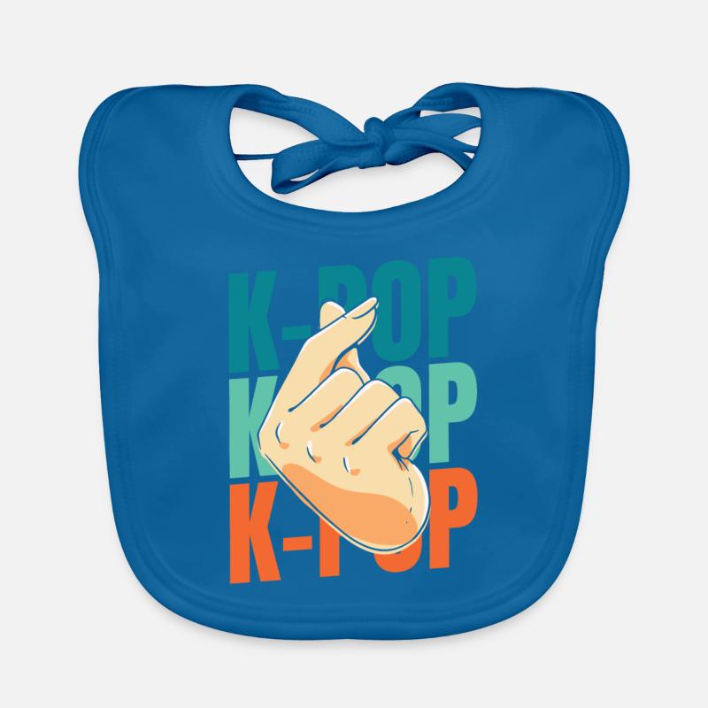 K Pop Kpop Pop coréenne Bavoir bio Bébé