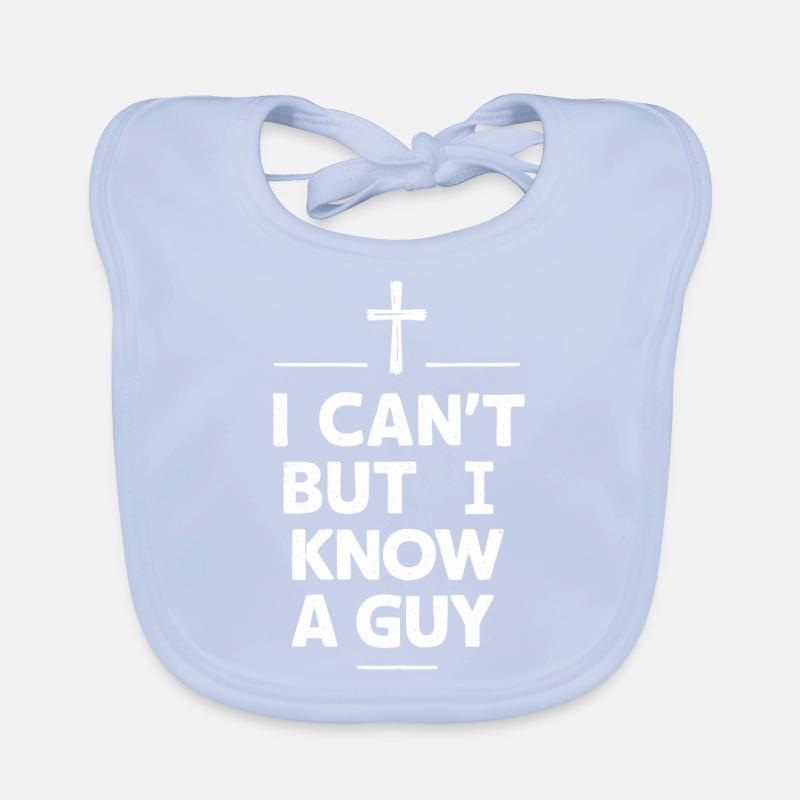 I can't but I know a guy Jesus Organic Baby Bibs