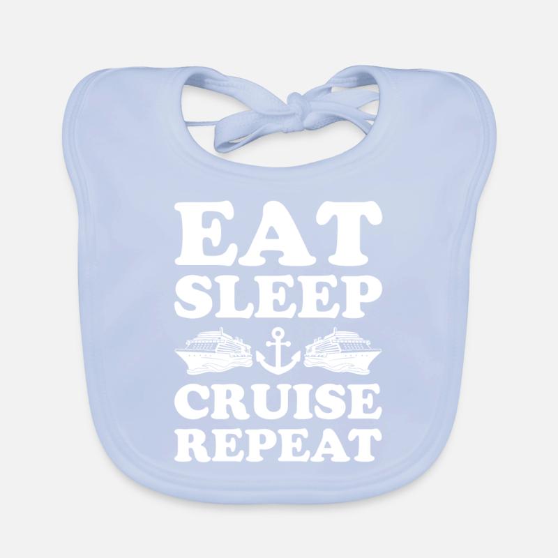 Crusader Cruise Ship Cruise Gift Organic Baby Bibs